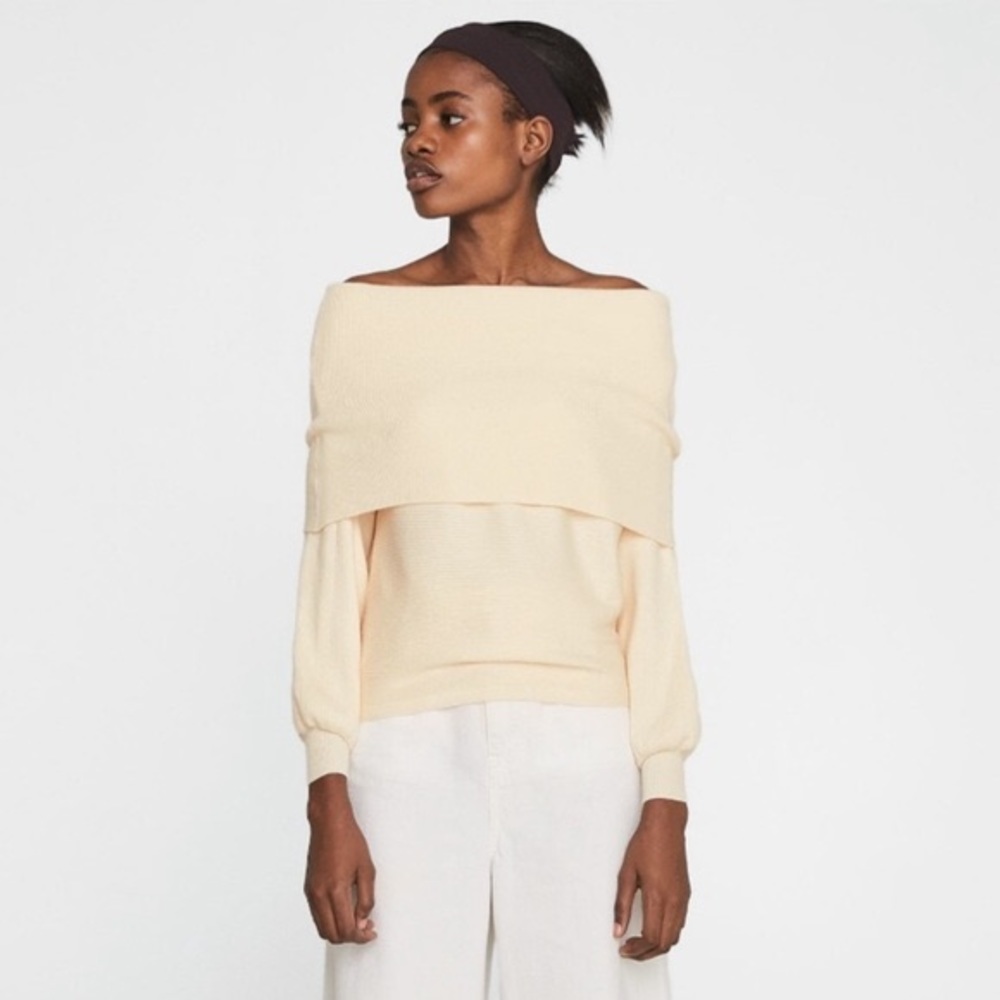 Zara off the shoulder sweater